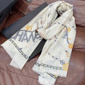 CHANEL 26S SCARF 200 IN CASHMERE AND SILK 307228