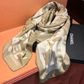 CHANEL 26S SCARF 135 IN CASHMERE AND SILK 309366