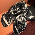 CHANEL 26S SCARF 140 IN SILK 311980