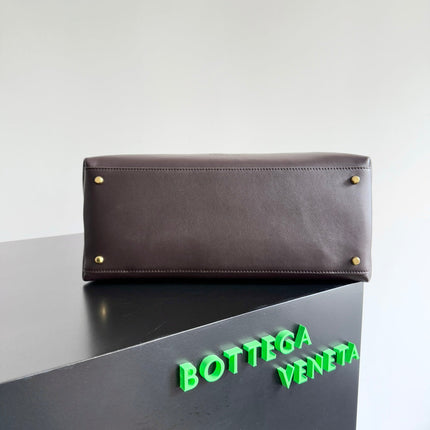 MEDIUM CIAO CIAO 34 IN BROWN CALFSKIN