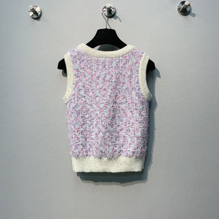 CHANEL 26S SLEEVELESS SWEATER 828