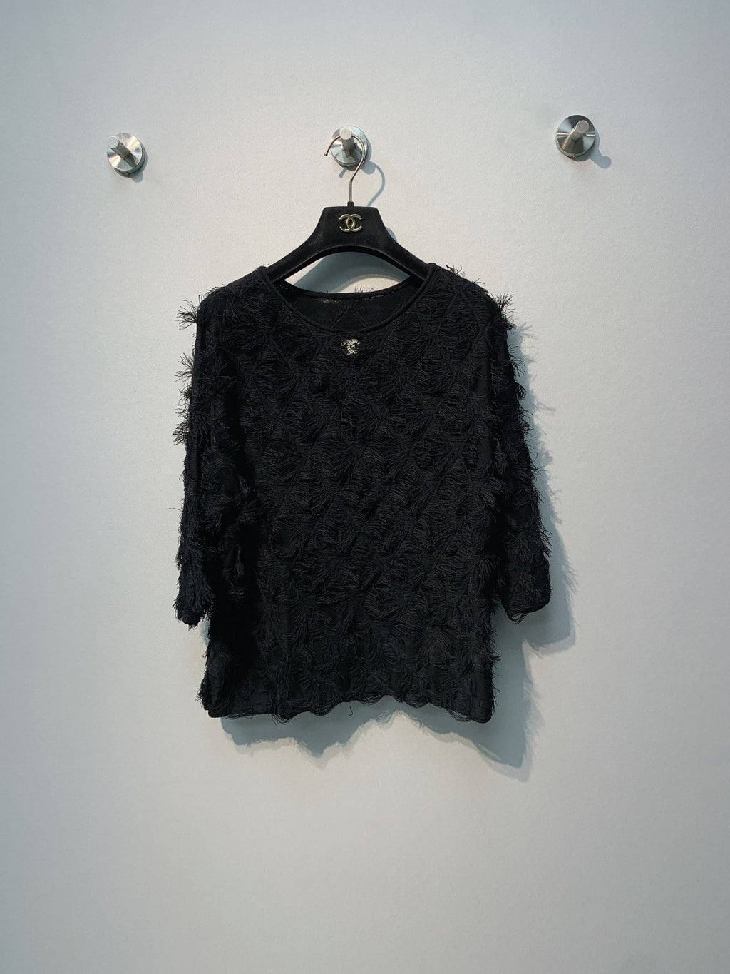 CHANEL 26S LIGHTWEIGHT KNIT TOP 968