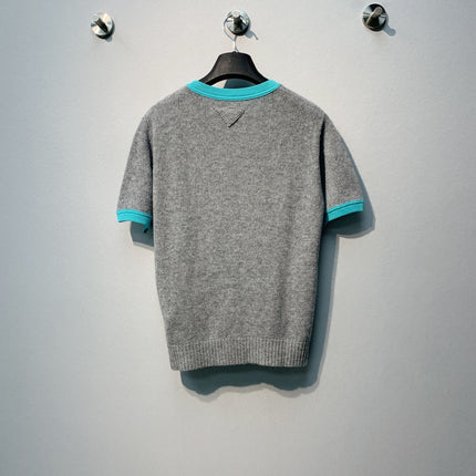 PRADA 26S SHORT SLEEVED KNIT T-SHIRT 725