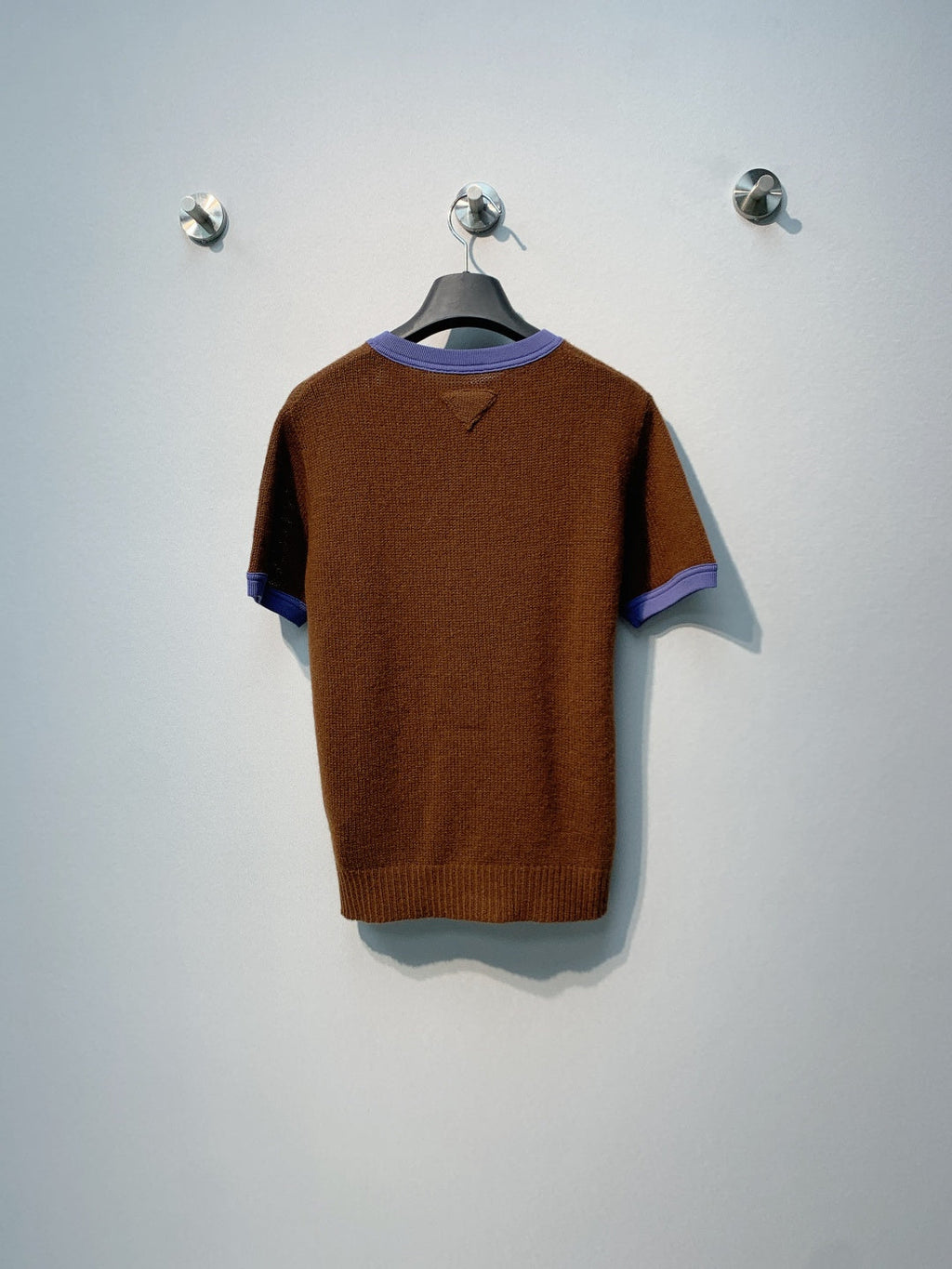 PRADA 26S SHORT SLEEVED KNIT T-SHIRT 724