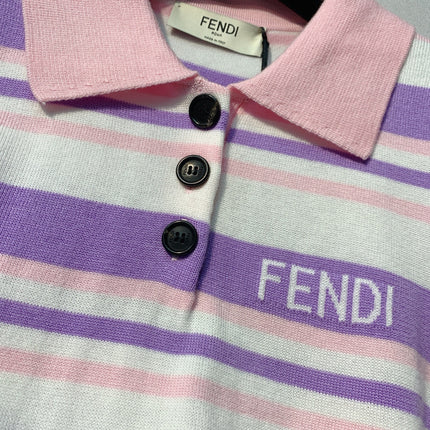 FENDI 26S SHORT SLEEVE POLO SHIRT 101