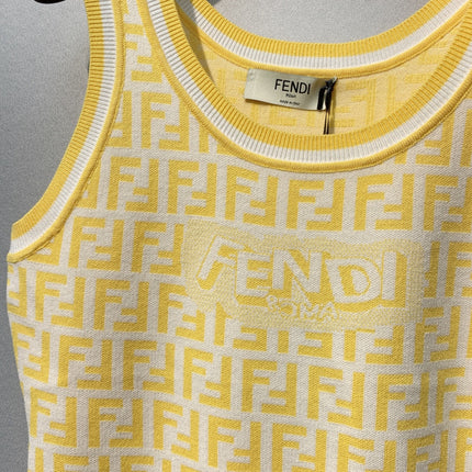 FENDI 26S KNIT TANK TOP 055
