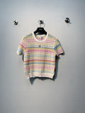 CHANEL 26S SHORT-SLEEVE KNIT TOP STYLE 1107