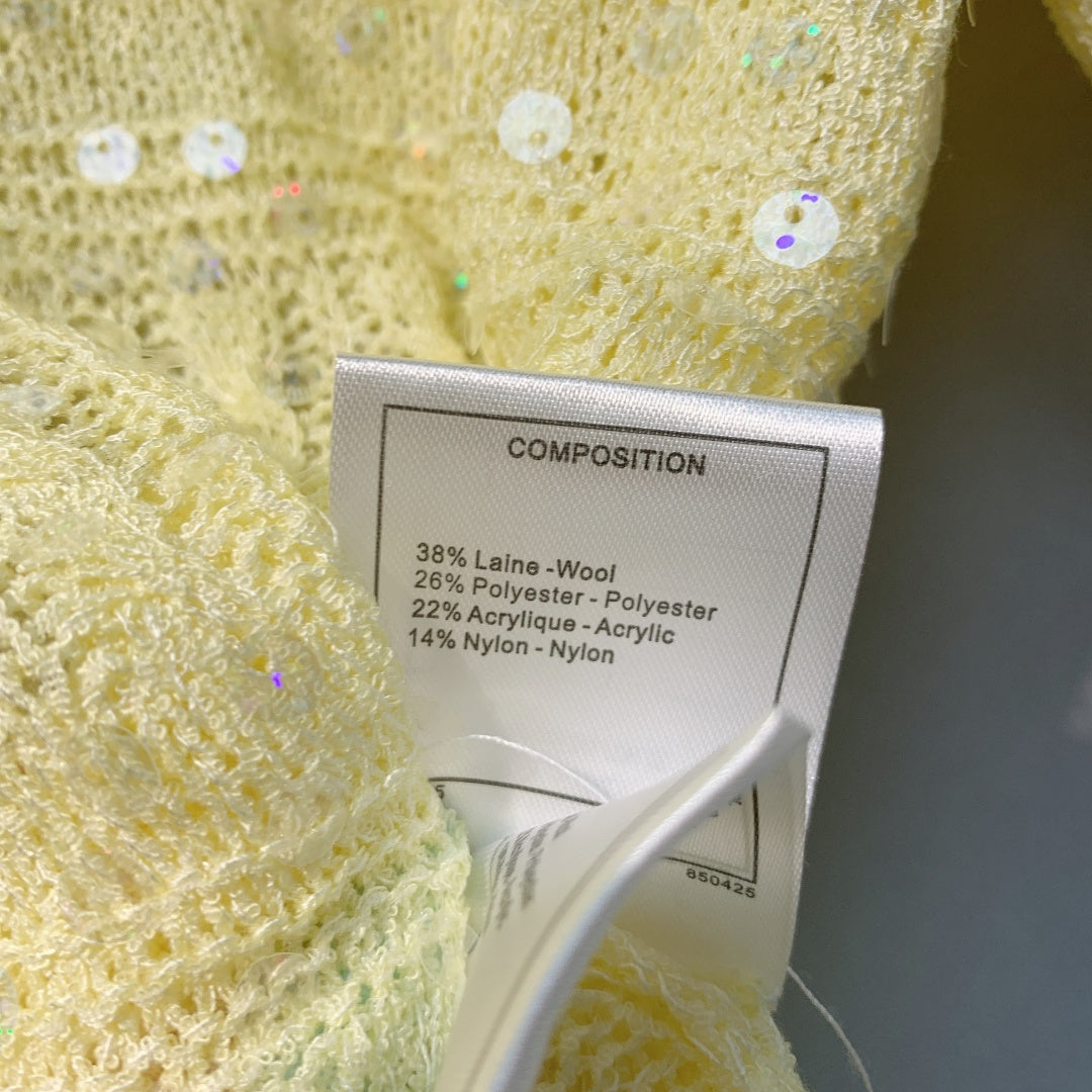 CHANEL 26S SHORT-SLEEVE KNIT TOP STYLE 1083