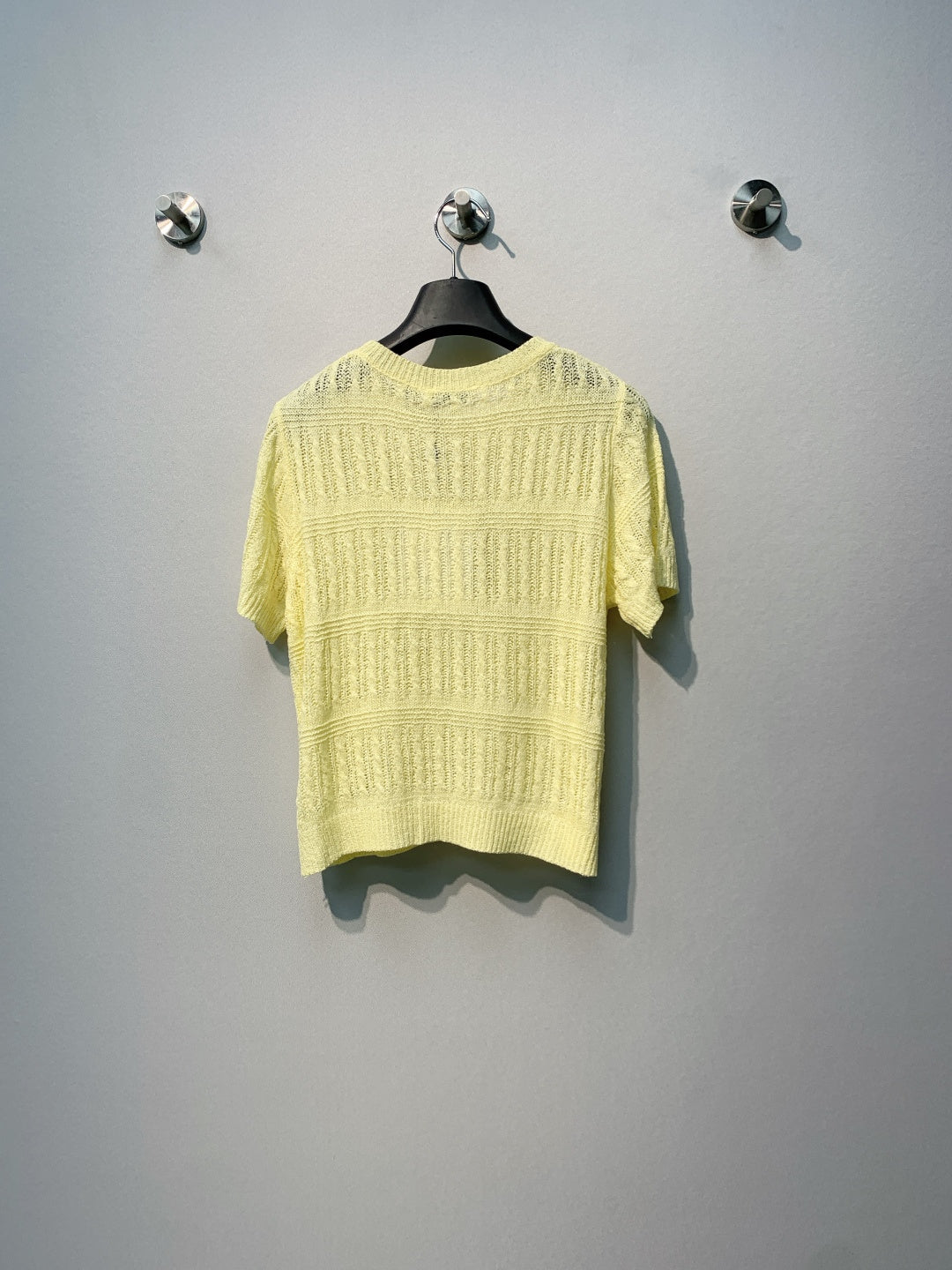 CHANEL 26S SHORT-SLEEVE KNIT TOP STYLE 1083