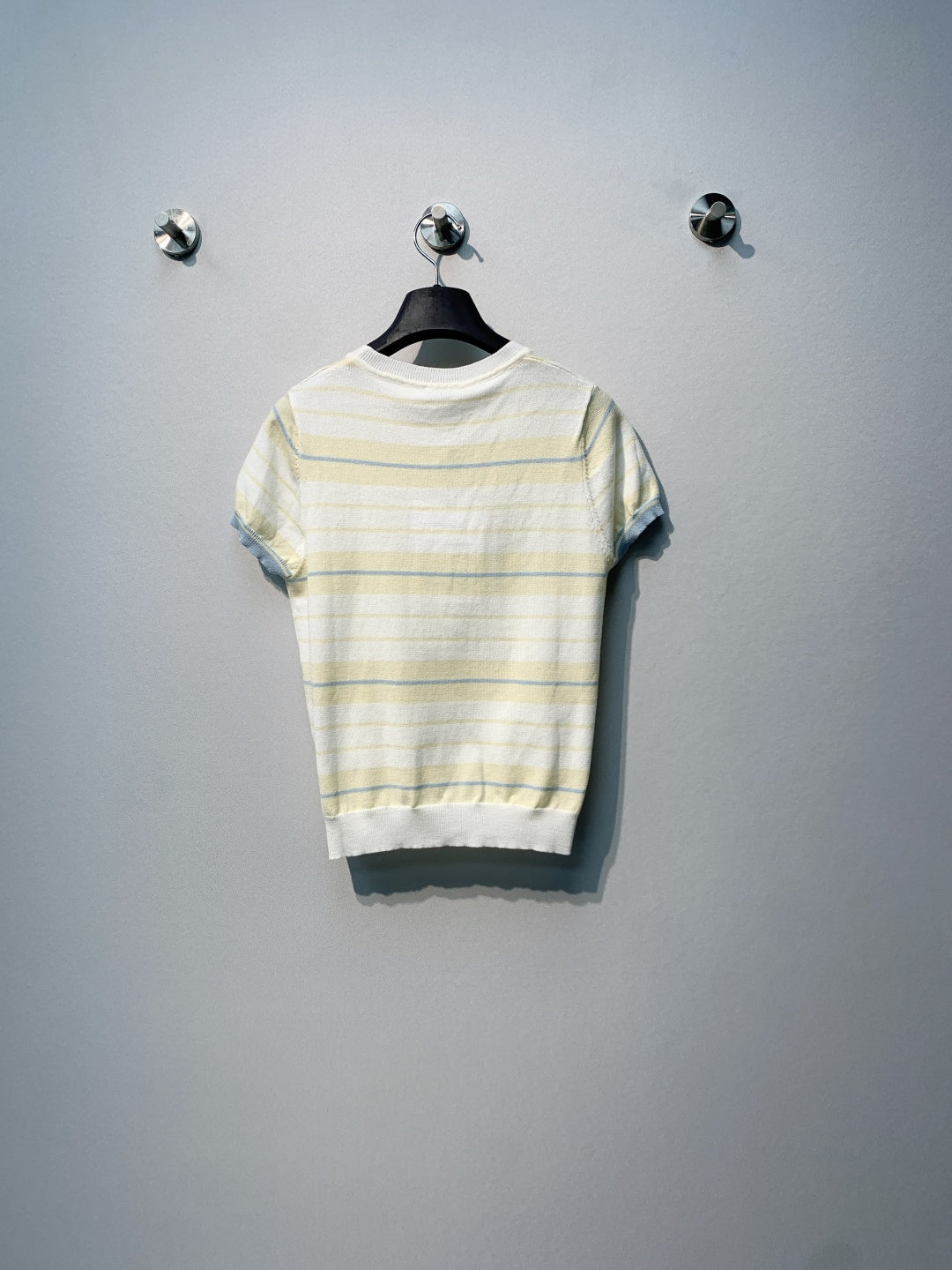CHANEL 26S SHORT-SLEEVE KNIT TOP STYLE 1082