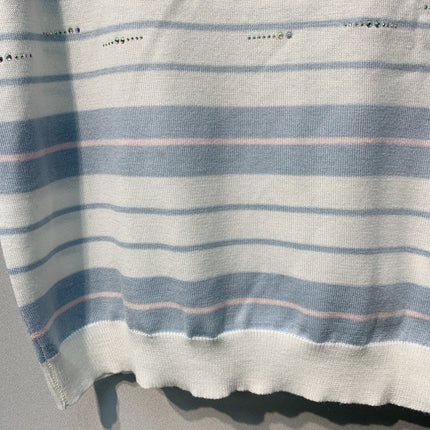 CHANEL 26S SHORT-SLEEVE KNIT TOP STYLE 1081