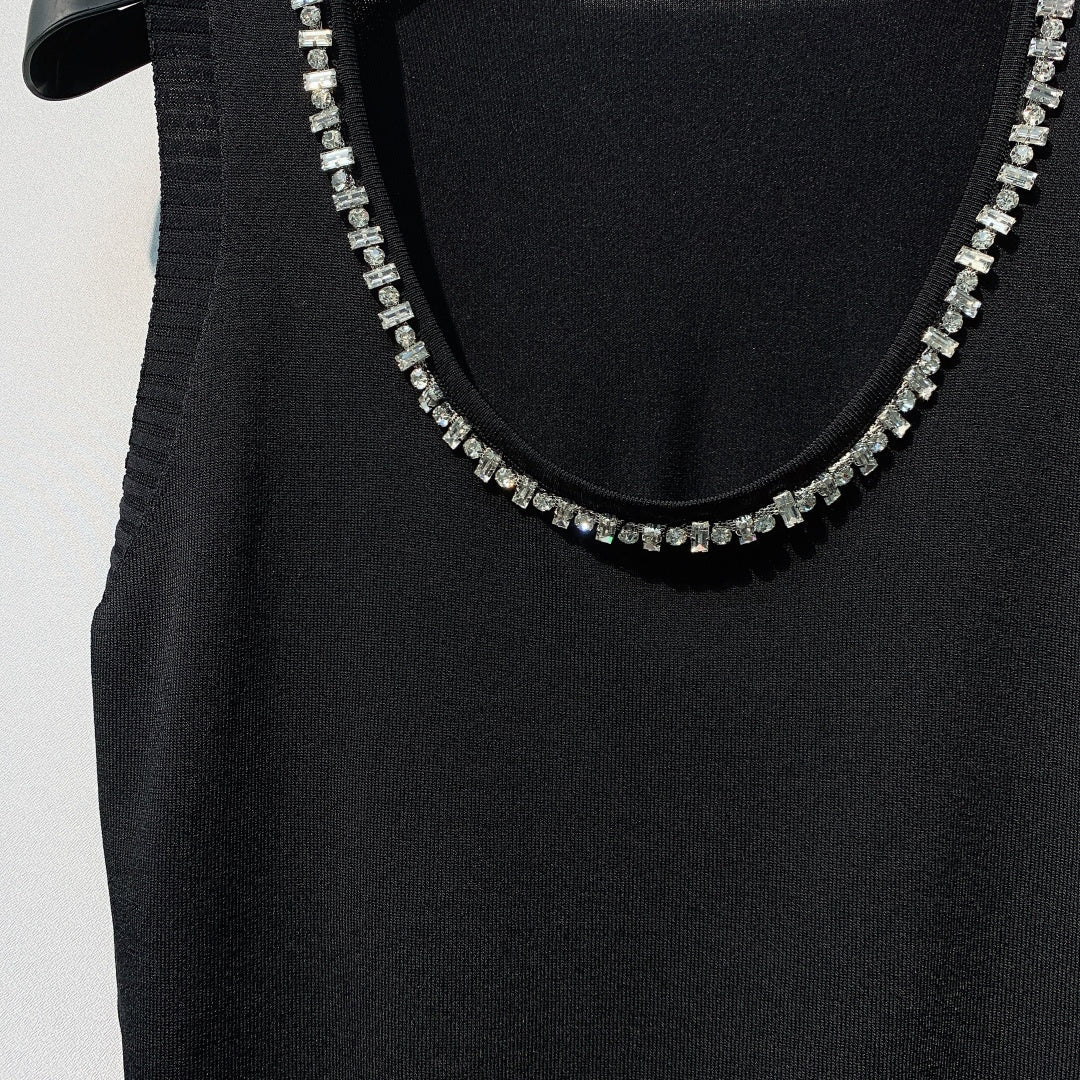 CHANEL 26S LIGHTWEIGHT KNIT TANK TOP STYLE 1075