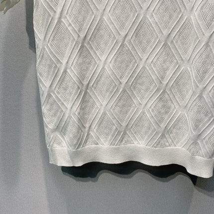 CHANEL 26S SHORT-SLEEVE KNIT TOP 1389