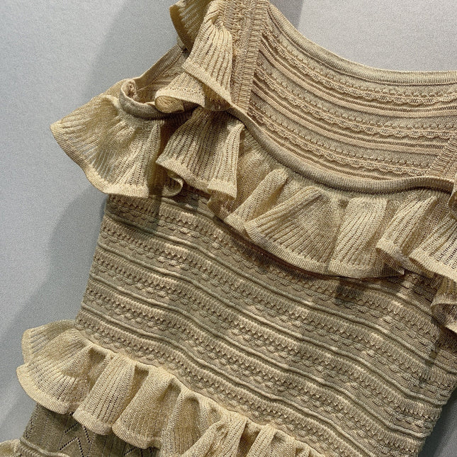 ZIMMERMANN 26S RUFFLE MIDI DRESS 291