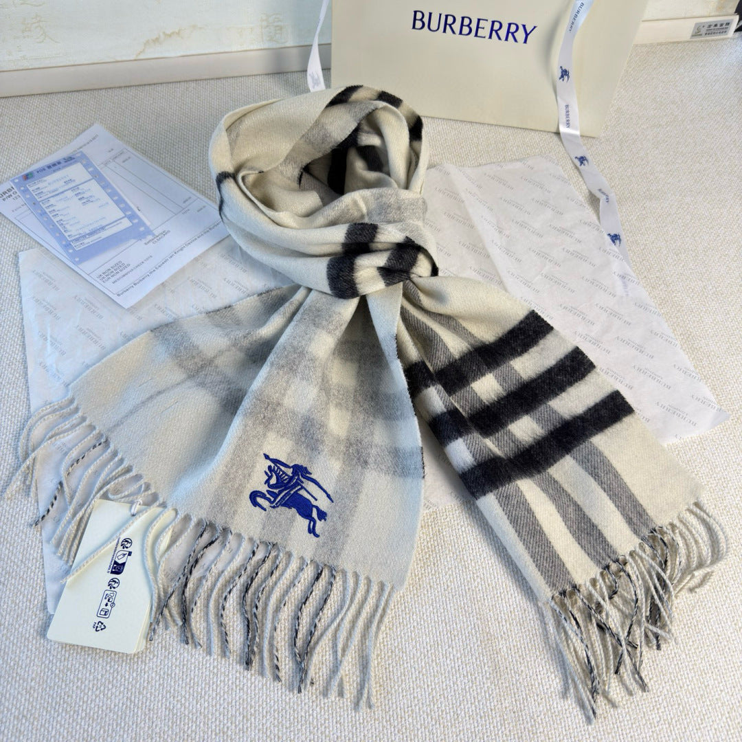 BURBERRY 25S SCARF 168 CM IN CASHMERE 938077