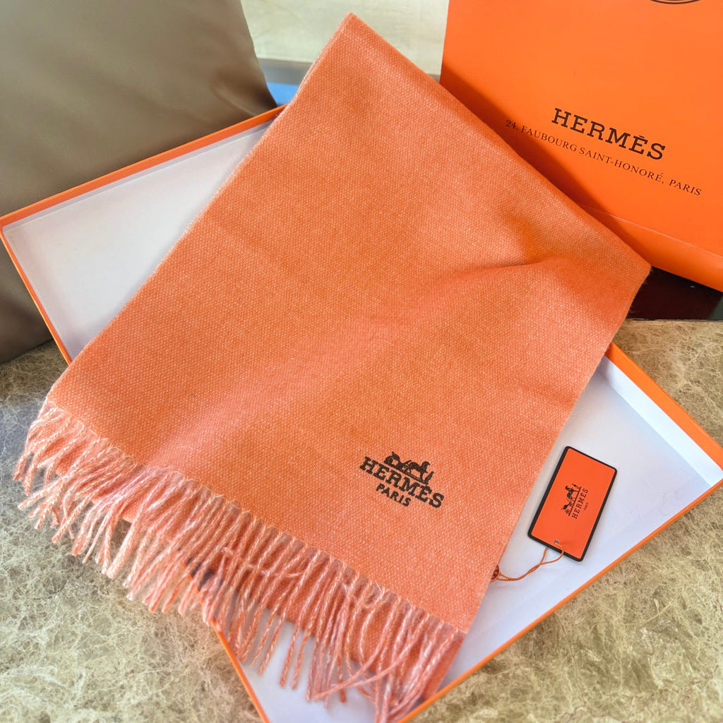 HERMES 25S SCARF 180 IN CASHMERE 987742