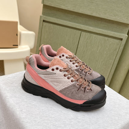 ALO 25S SALOMON X-ALP LTR SNEAKER IN MAUVE PINK SUEDE