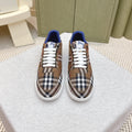 BURBERRY 26S PLAID TERRACE SNEAKERS IN BROWN CANVAS STYLE 12