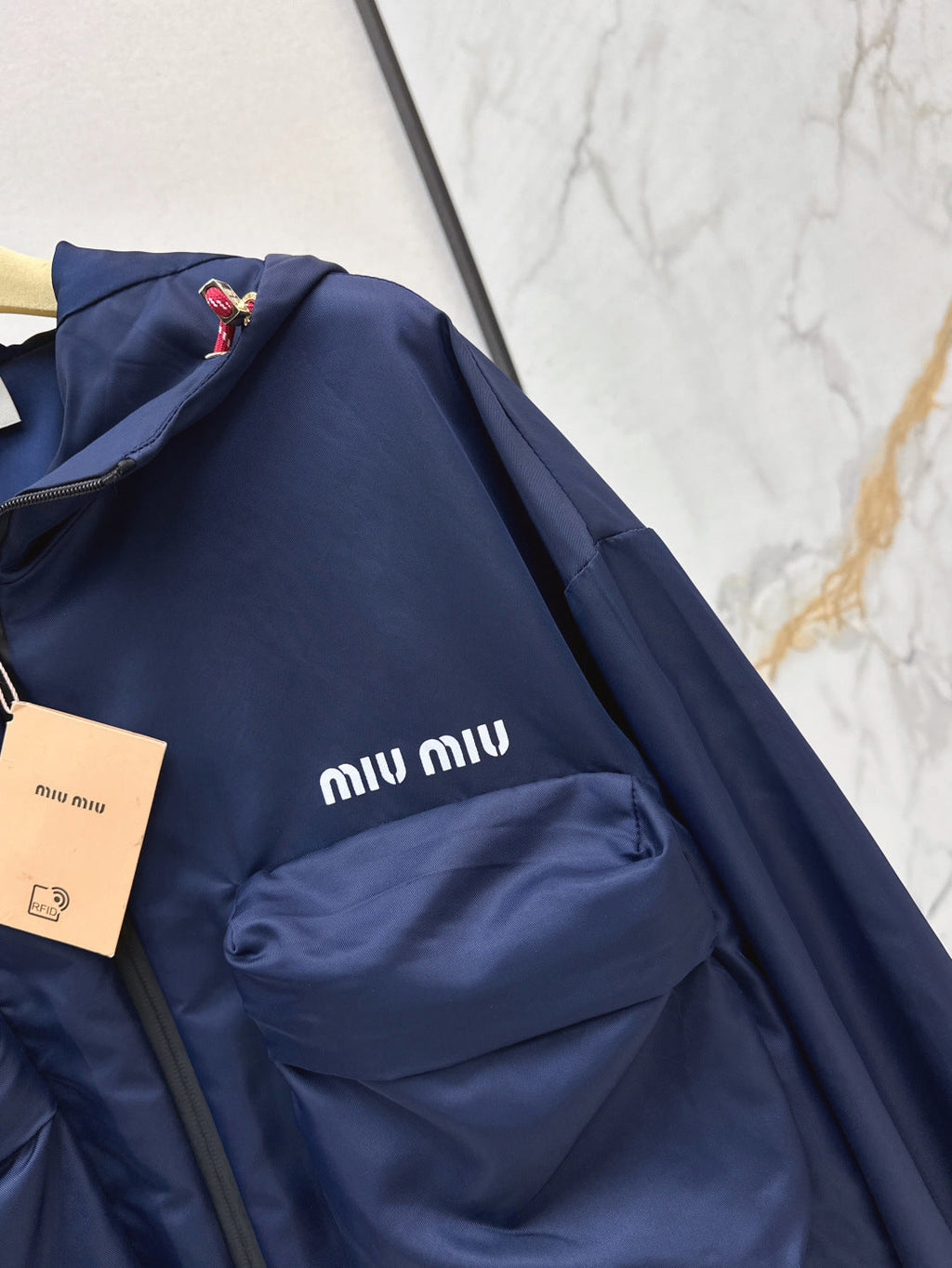 MIUMIU 26S HOODED JACKET 961