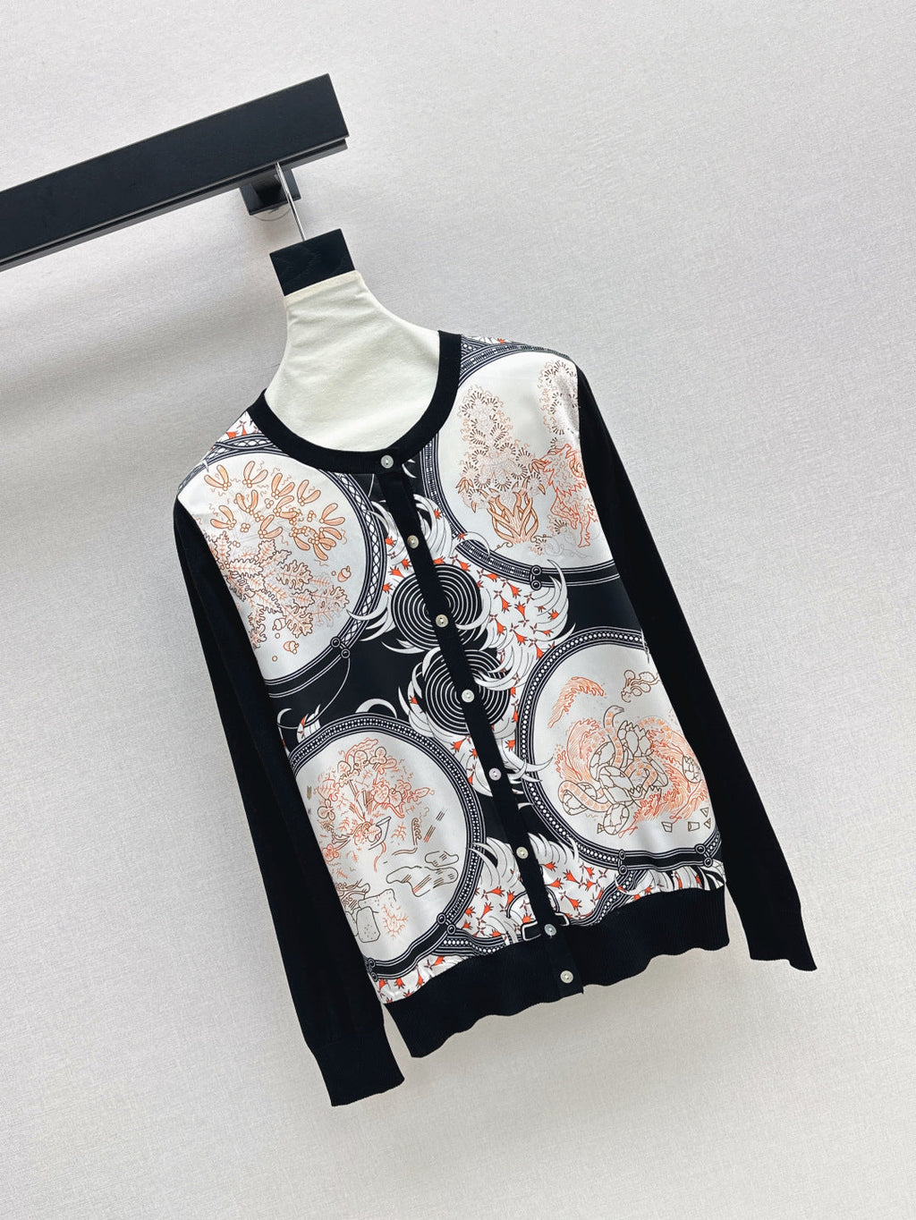 HERMES 26S KNIT CARDIGAN 496