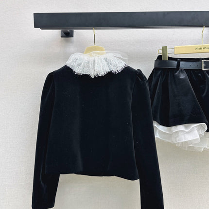 MIUMIU JACKET AND SKIRT SET STYLE 616