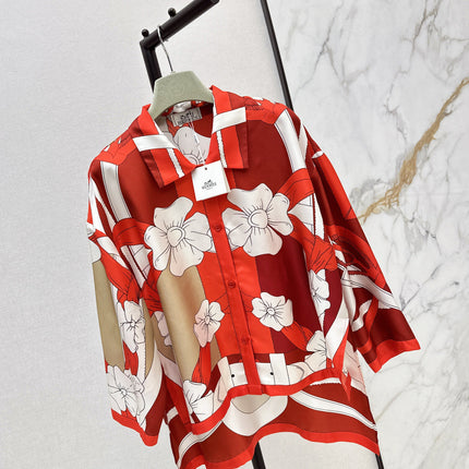 HERMES 25S SILK SHIRT 329