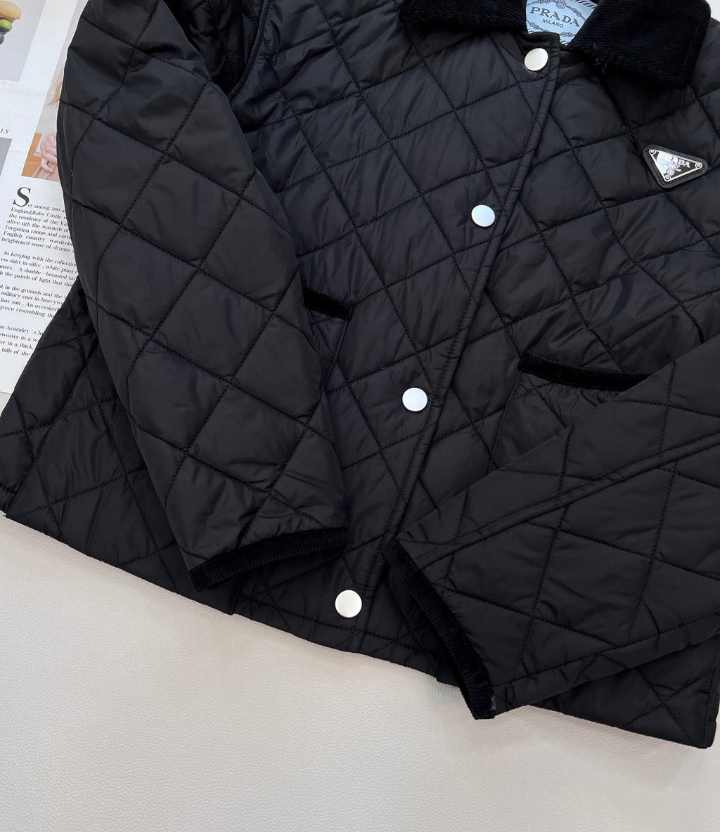 PRADA 25S LIGHTWEIGHT COTTON COLLARED JACKET 365
