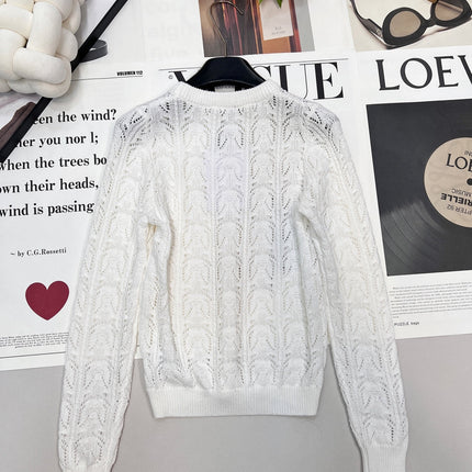 CHANEL 25S LONG-SLEEVE SWEATER 441
