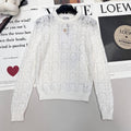 CHANEL 25S LONG-SLEEVE SWEATER 441