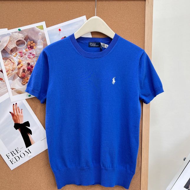 RALPH LAUREN 26S SHORT SLEEVE KNIT TOP 526