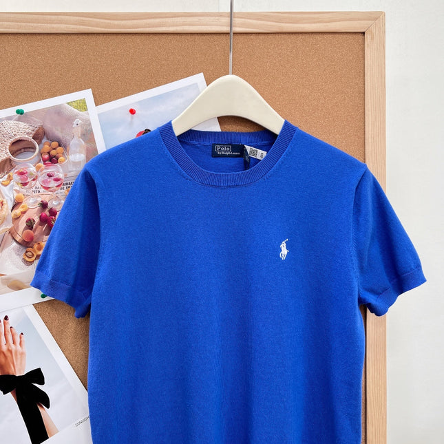 RALPH LAUREN 26S SHORT SLEEVE KNIT TOP 526