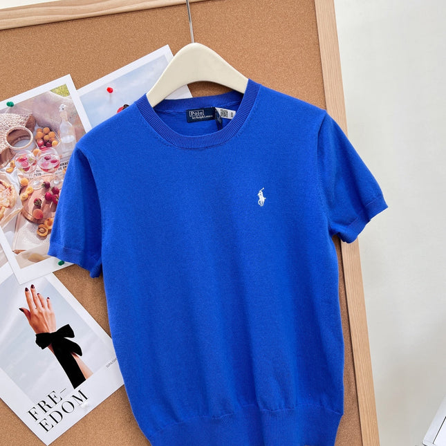 RALPH LAUREN 26S SHORT SLEEVE KNIT TOP 526