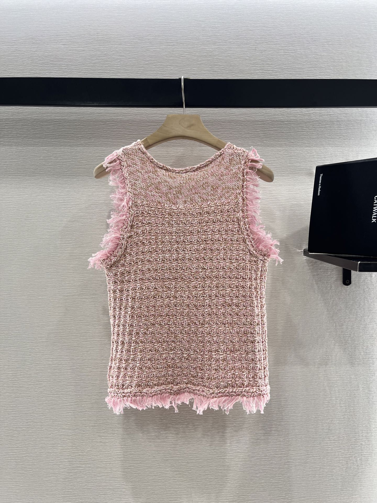 ROUND NECK VEST 25S IN COTTON 265659