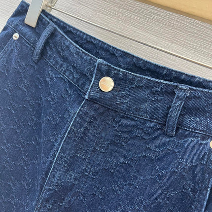 GUCCI CLASSIC JACQUARD GRADIENT JEANS