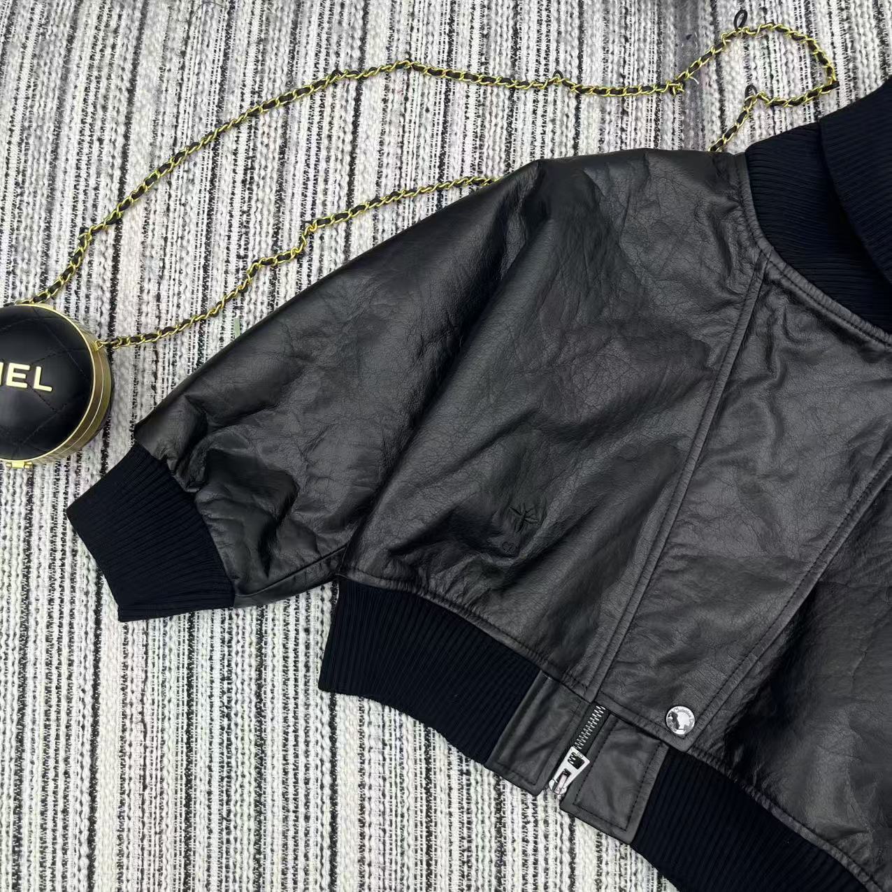 DIOR 25S LEATHER JACKET STYLE 371