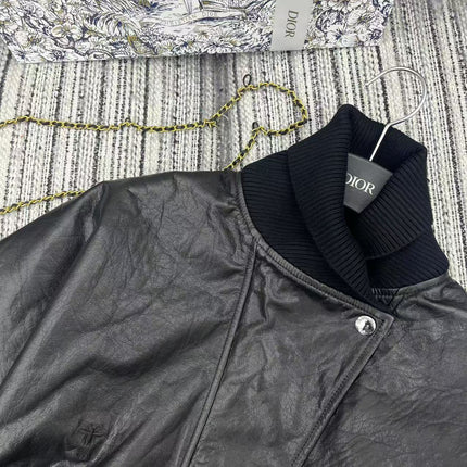 DIOR 25S LEATHER JACKET STYLE 371