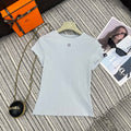 HERMES 26S SHORT SLEEVED CREW NECK T-SHIRT 494