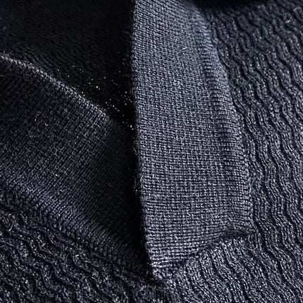 LORO PIANA 26S LONG-SLEEVE KNIT POLO SWEATER 910