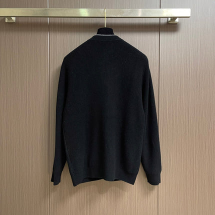 LORO PIANA 26S CREW-NECK KNIT CARDIGAN 907