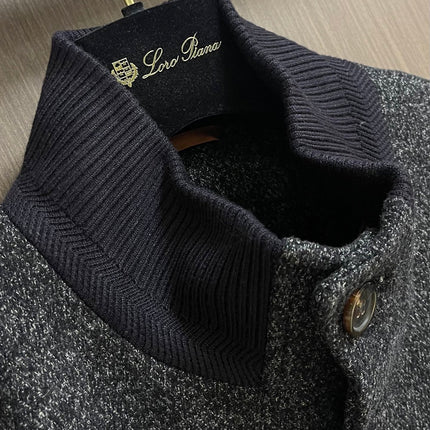LORO PIANA 26S STAND-COLLAR JACKET 886