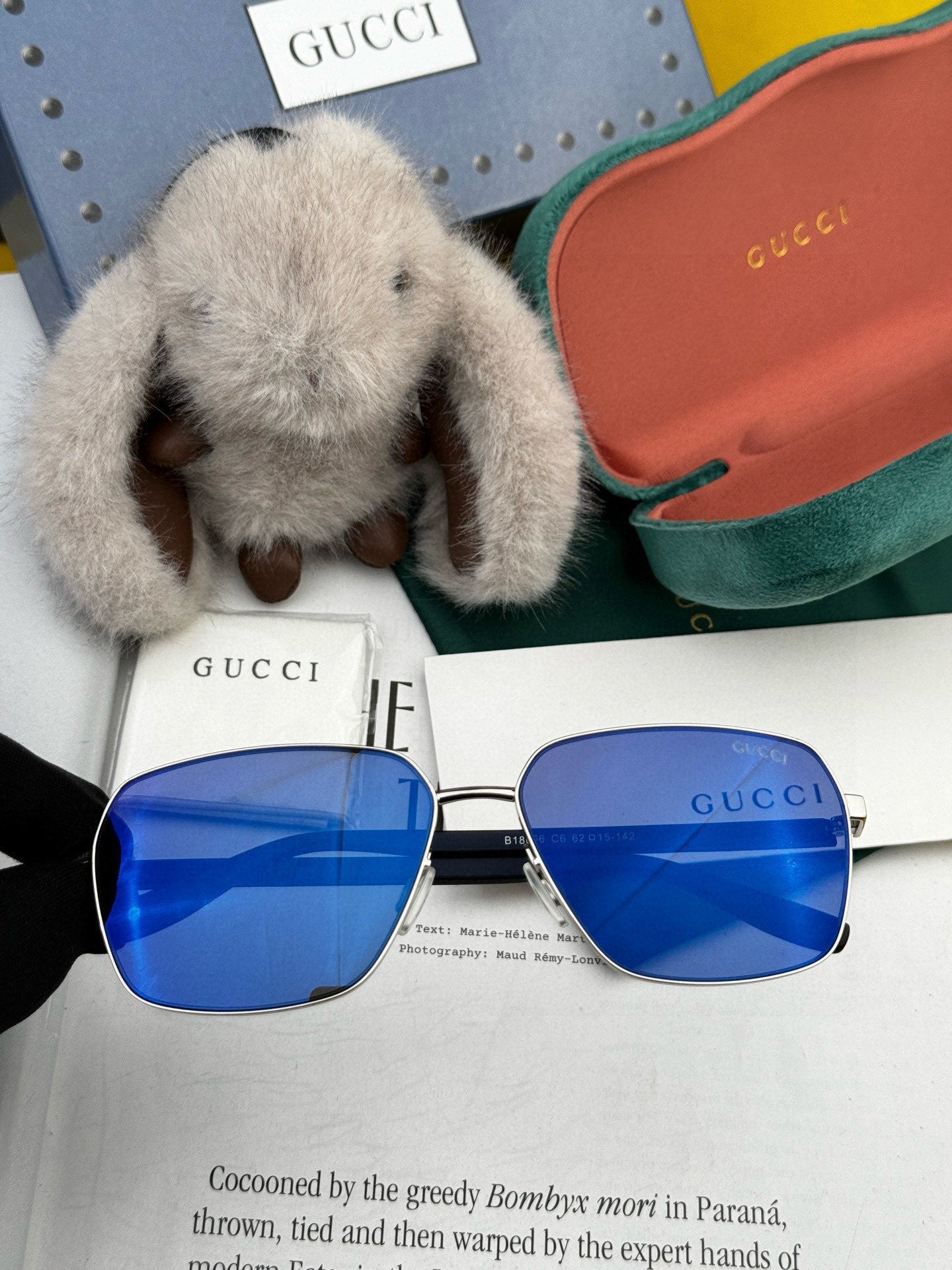 SQUARE FRAME SUNGLASSES G61806 IN METAL