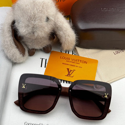 SQUARE JEWEL SUNGLASS L2990 IN ACETATE FRAME