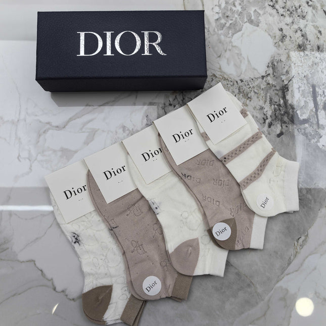 DIOR 26S ANKLE SOCKS 346631 (1 BOX)