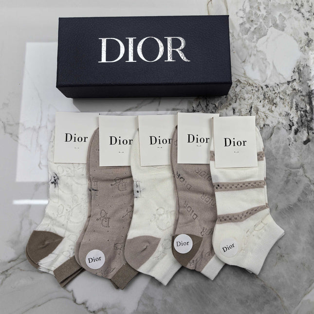 DIOR 26S ANKLE SOCKS 346631 (1 BOX)