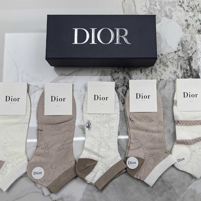 DIOR 26S ANKLE SOCKS 346631 (1 BOX)