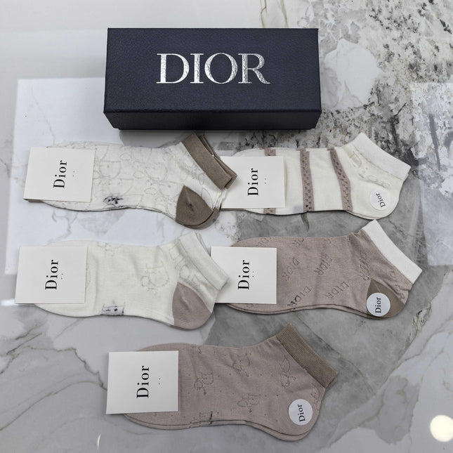 DIOR 26S ANKLE SOCKS 346631 (1 BOX)