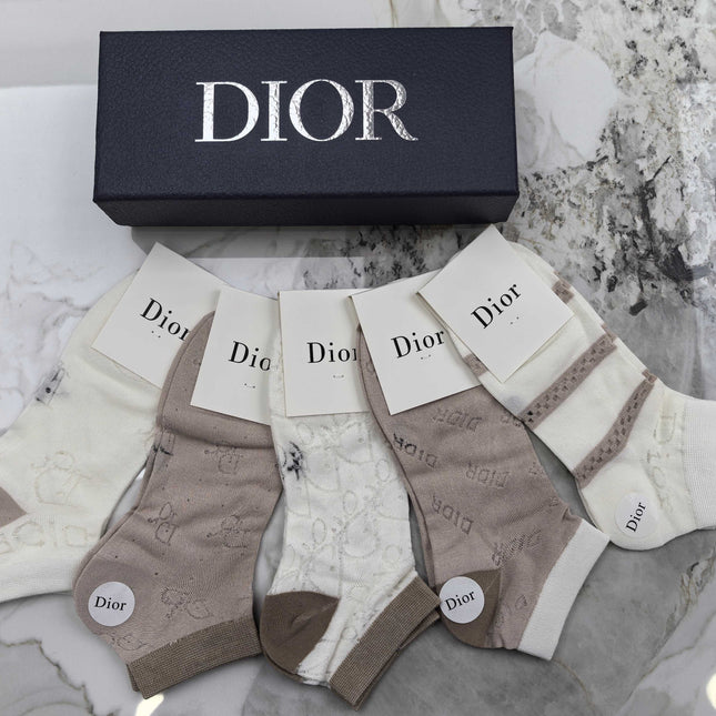 DIOR 26S ANKLE SOCKS 346631 (1 BOX)