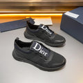 CD BASKETBALL SHOES BLACK BREATHABLE FABRIC
