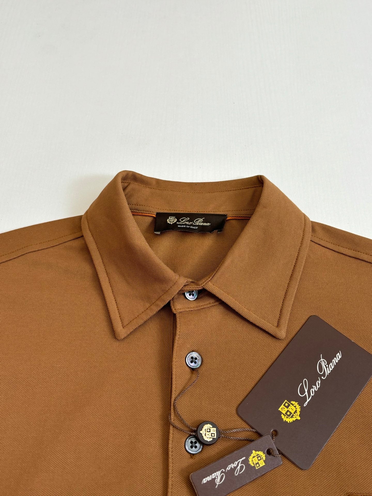 LORO PIANA 26S SHORT SLEEVE POLO SHIRT 728