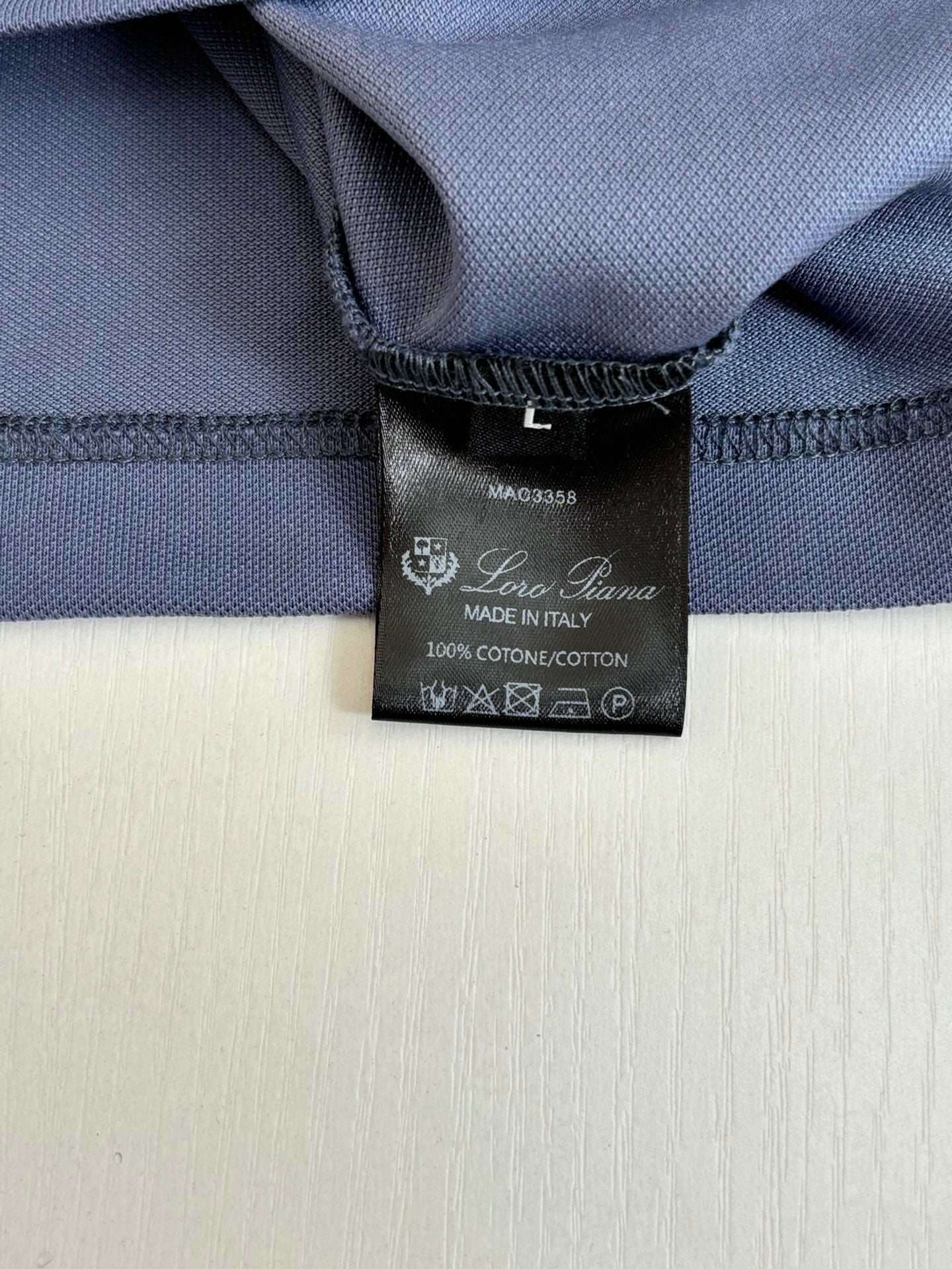 LORO PIANA 26S SHORT SLEEVE POLO SHIRT 727